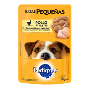 Adulto Razas Pequeñas en Filetes Con Pollo